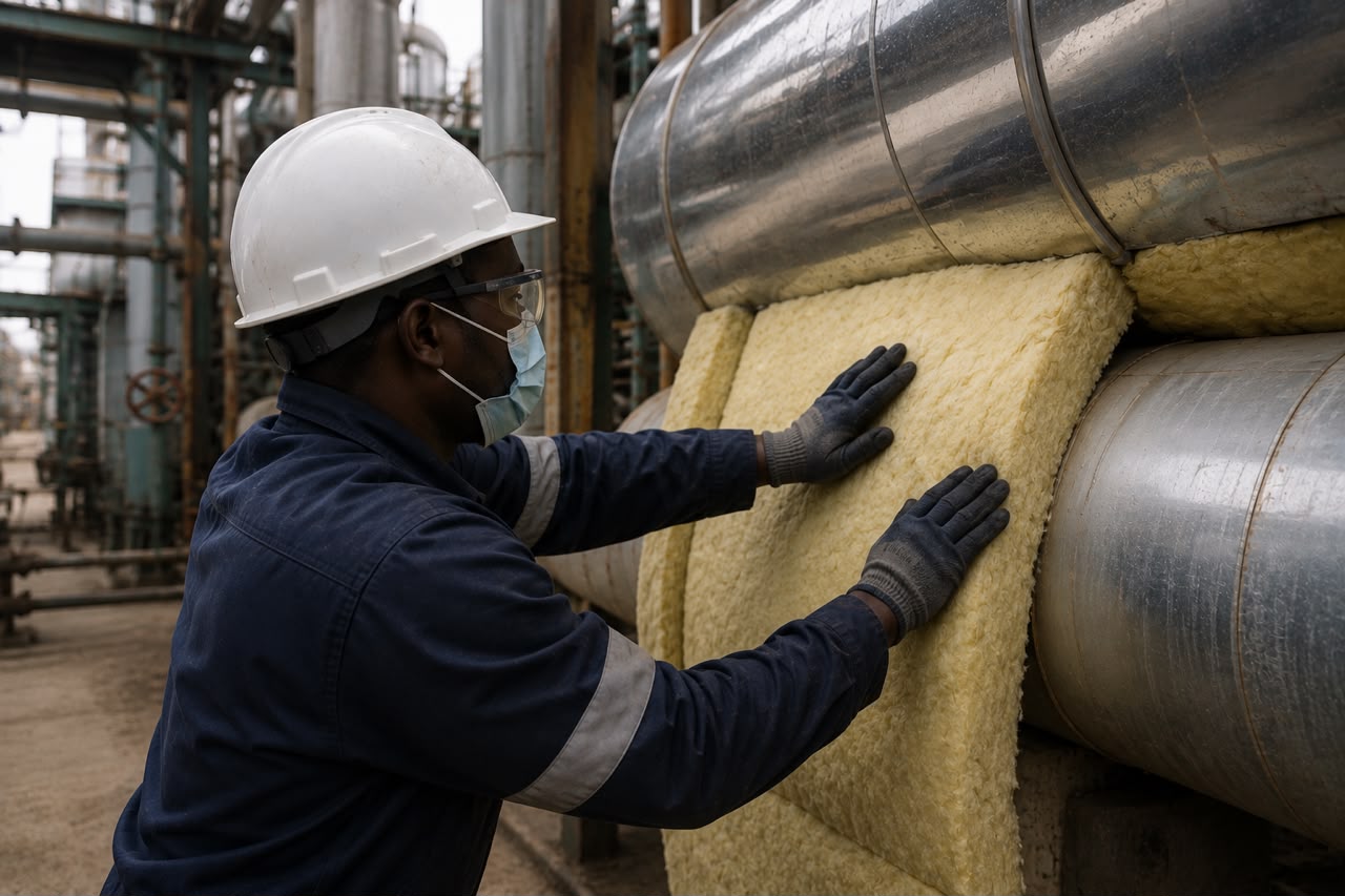 NABCORE PRIME industrial thermal insulation installation